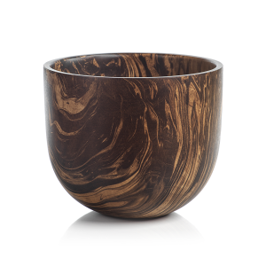 Marbled Mango Wood Decorative Bowl