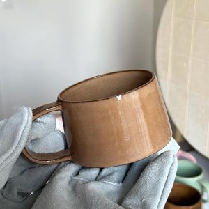Handmade Ceramic Stoneware Coffee Mug, Minimalist Pottery